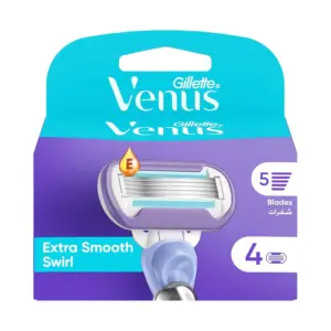 GILLETTE VENUS DELUXE SMOOTH SWIRL 4BLADE
