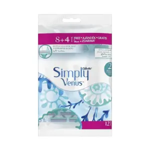 GILLETTE VENUS SIMPLY 2B 8+4PCS