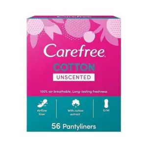CARE FREE COTTON UNSCENTED 56PCS