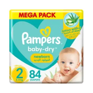 PAMPERS 2*84PCS