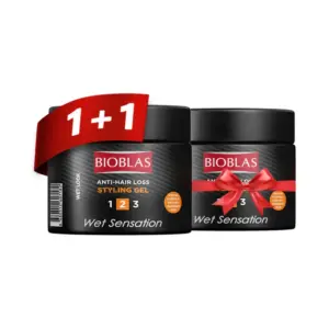 BIOBLAS MEN ANTI HAIR LOSS GEL WET 1+1 OFFER
