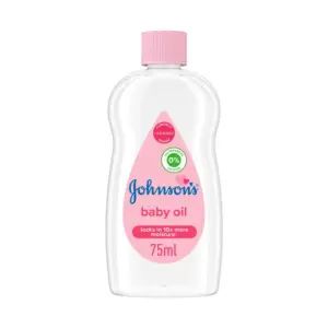 JOHNSON BABY OIL 75ML Rose