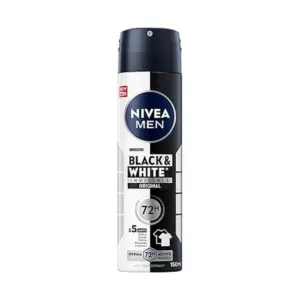 NIVEA SPRAY M 150ML BLACK&WHITE INVISIBLE