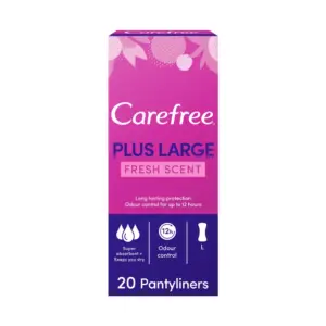 CARE FREE LARGE FRESH SCENT 20PCS