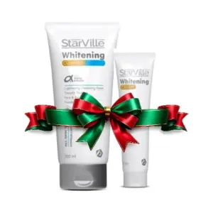 STARVILLE WHITENING CREAM+WHITENING CLEANSER