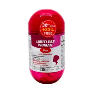 Limitless Woman Max 30 Tab + 33% Free