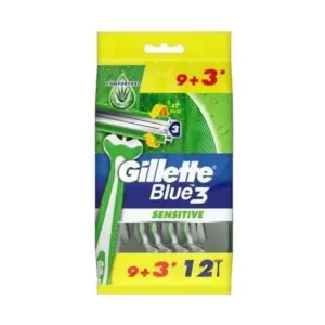 GILLETTE BLUE3 SENSITIVE 9+3PCS