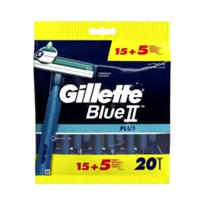 GILLETTE BLUE2 PLUS 15+5PCS