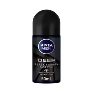 NIVEA ROLL ON M 50ML DEEP BLACK CARBON