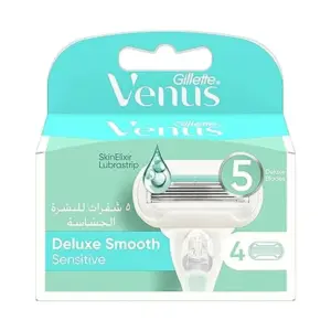 GILLETTE VENUS DELUXE SMOOTH SENSITIVE 4BLADE
