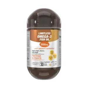 LIMITLESS OMEGA-3 2000 MG 30 CAP