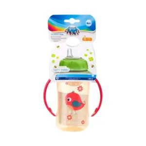 CANPOL TRAINING CUP RED +6M 320ML 056/512