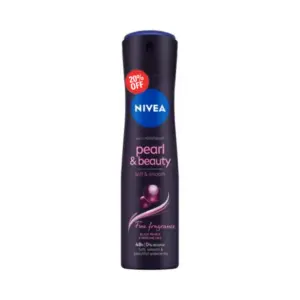 NIVEA SPRAY W 150ML OFFER PEARL&BEAUTY 20% BLACK