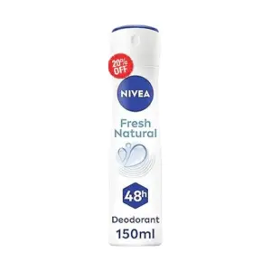 NIVEA SPRAY W 150ML OFFER FRESH NATURAL20%