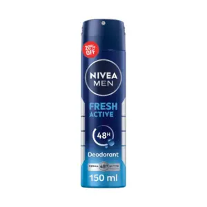 NIVEA SPRAY M 150ML OFFER FRESH ACTIVE20%