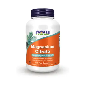 NOW MAGNESIUM CITRATE 120VEG CAP