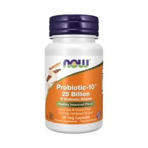 NOW PROBIOTIC-10 25BILLION 50VEG CAP