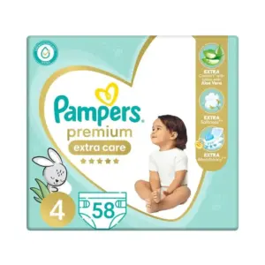 PAMPERS Premium 4*58PCS