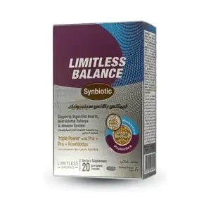 LIMITLESS BALANCE SYNBIOTIC 20CAP