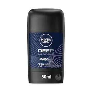 NIVEA STICK DEEP BLACK CARBON 3IN1 72H 50ML