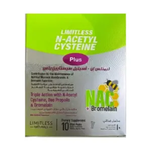 LIMITLESS (N) ACETYLCISTEIN PLUS 10 SACHETS