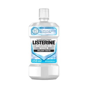 LISTERINE M.W ADVANCED WHITE 250ML
