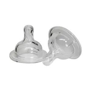 TRUE WIDE NECK SILICONE TEAT(+0)