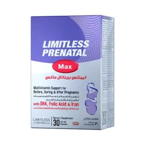 LIMITLESS PRENATAL MAX 30 CAP