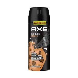 AXE SPRAY LEATHER&COOKIES 150ML OFFER 15