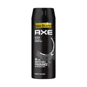 AXE SPRAY BLACK 150MLOFFER 15