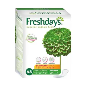 FRESH DAYS ECONOMY NORMAL 48PCS