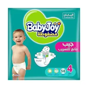 BABYJOY 4*58PCS