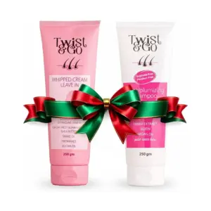 TWIST&GO OFFER( HAIR SHAMPOO+WHIPPED CREAM LEAVE IN )