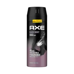AXE SPRAY BLACK NIGHT 150ML OFFER 25
