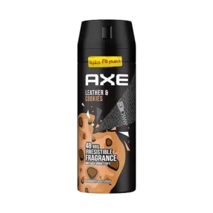 AXE SPRAY LEATHER&COOKIES 150ML OFFER 25