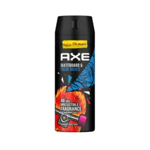AXE SPRAY SKATEBOARD&FRESH 150ML OFFER 25