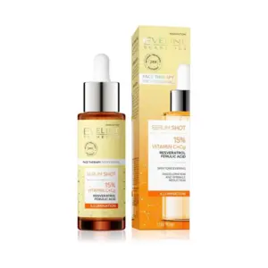 EVELINE SERUM SHOT 15%VITAMIN C+CG ILLUMINATION 30ML