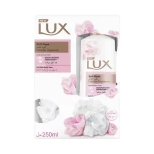 LUX SHOWER SOFT ROSE 250ML