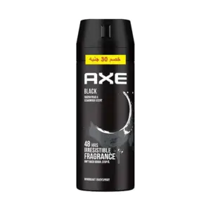 AXE SPRAY BLACK 150ML OFFER 30