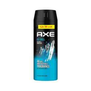 AXE SPRAY ICE CHILL 150ML OFFER 30