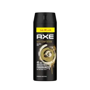 AXE SPRAY GOLD TEMPTATION 150ML OFFER 30