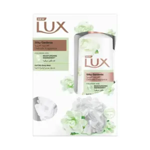 LUX SHOWER SILK GARDENIA 500ML + LOOF Offer