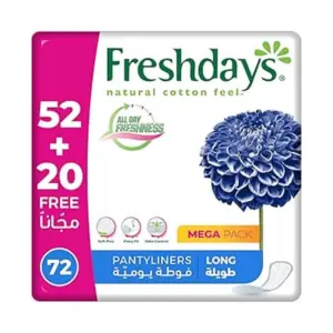 FRESH DAYS LONG 52+20PCS