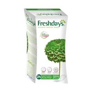 FRESH DAYS NORMAL  24PCS