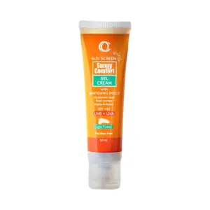 SUNNY COMFORT SUNSCREEN SPF50 GEL CREAM LIGHT TINTED 50ML