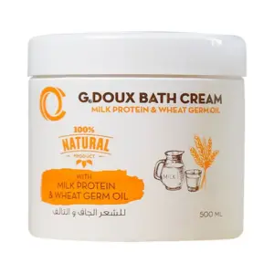 G-DOUX BATH CREAM MILK PROTEIN& WHEAT GERM OIL 500ML
