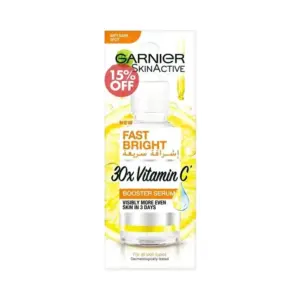 GARNIER FAST BRIGHT VIT.C SERUM 30ML 15 % OFF